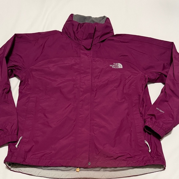The North Face Jackets & Blazers - The North Face Women's Magenta Jacket with Packable Hoodie M